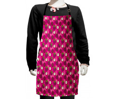 Garcinia Mangosteen Doodle Kids Apron