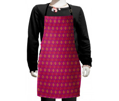 Circles with Polka Dots Kids Apron