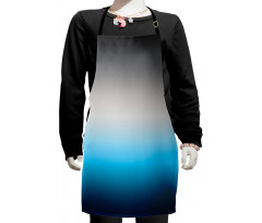 Abstract Color Change Pattern Kids Apron