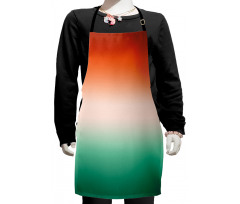 Quirky Simple Color Change Kids Apron