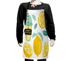 Homemade Lemonade with Pipe Kids Apron