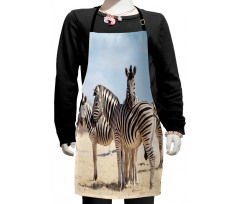 Namibia Africa Safari Kids Apron