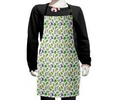 Vegetarian Diet Items Kids Apron