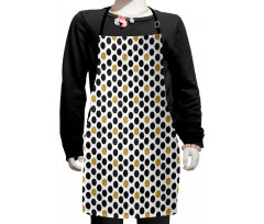 Grungy and Glamour Rounds Kids Apron