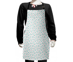 Woodland with Pine Trees Kids Apron