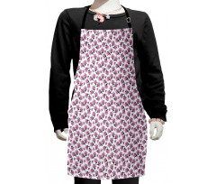 Watercolor Style Art Kids Apron