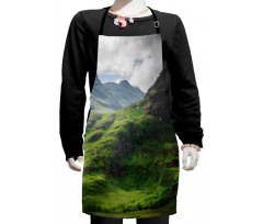 Highland Outdoor Scene Kids Apron