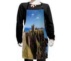 Dunnottar Castle Blue Sky Kids Apron