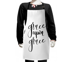 Inspirational Wording Kids Apron