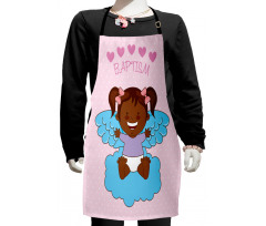 Child Flying on Clouds Kids Apron