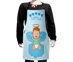 Family Love Life Joyful Kids Apron