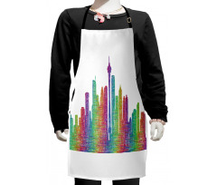 Colorful and Modern Kids Apron