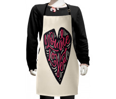 Irregular Funny Style Kids Apron