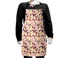 Graphics of Tasty Foods Kids Apron