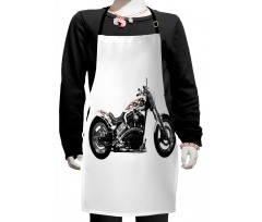 Motorbike Power Ride Kids Apron