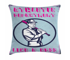 Retro Poster Art Like a Boss Pillow Cover