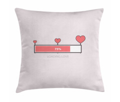 Loading Love Meter Pillow Cover