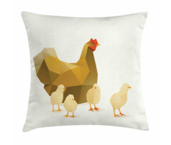 Polygonal Animal Art Pillow Cover