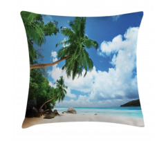 Mahe Island in Seychelles Pillow Cover