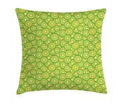 Exotic Fruit Slices Pattern Pillow Cover