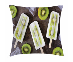 Homemade Fruit Popsicles Photo Pillow Cover