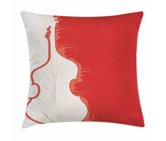 Abstract Music Design Pillow Cover