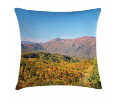 Fall Colors Woodland Pillow Cover