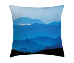 Misty Mountain Levels Pillow Cover