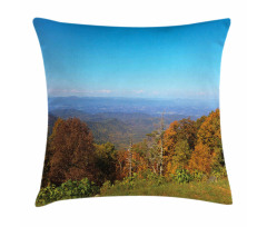 Fall Virginia Mountains Pillow Cover