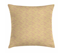 Repetitive Royal Pattern Pillow Cover