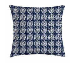 Classic Botanical Motif Pillow Cover