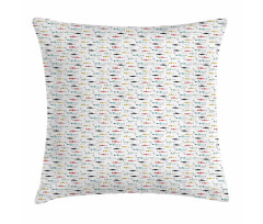 Underwater Sea Animals Art Pillow Cover