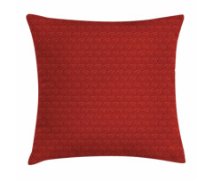 Traditional Japanese Curls Art Pillow Cover