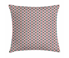 Retro Look Abstract Motif Art Pillow Cover