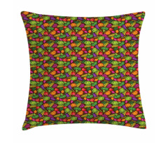 Cartoon Seasonal Food Pillow Cover