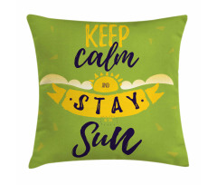 Stay at the Sun Summer Pillow Cover