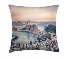 Rio de Janeiro Beach Pillow Cover