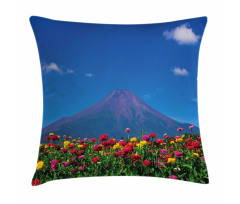 Midsummer Blue Skies Highland Pillow Cover