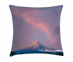 Sunrise Beams Volcanic Region Pillow Cover