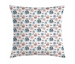 Cartoon Pigs Art Pillow Cover