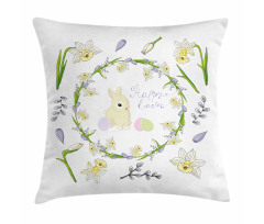 Innocent Easter Art Pillow Cover