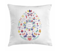 Happyy Composition Pillow Cover