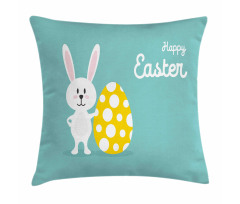 Rabbit Cartoon Pillow Cover