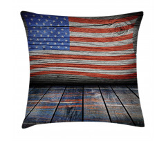 Patriotic National Flag Pillow Cover