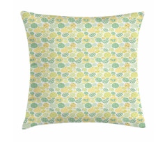 Dyed Eggs Pastel Tones Pillow Cover
