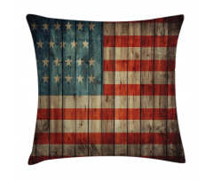 Old National Patriotic Pillow Cover