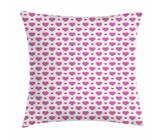 Simplistic Hearts Pillow Cover