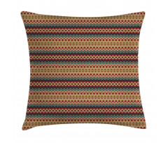 Aztec Line Pattern Pillow Cover