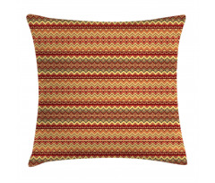 Aztec Folk Ornament Pillow Cover