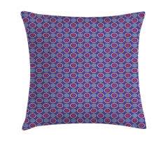 Abstract Retro Rounds Pillow Cover
